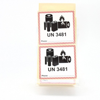 Etikety BT-Label UN 3481 250ks