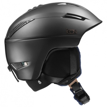 Lyžařská helma Salomon Icon2 C.Air Black 