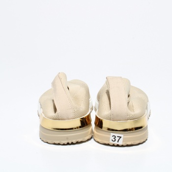 Dámské nazouvací boty hnědé, vel. 37