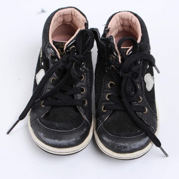 Dětské kotníkové boty Geox černé