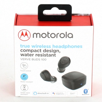 Sluchátka Motorola Vervebuds 100 černá