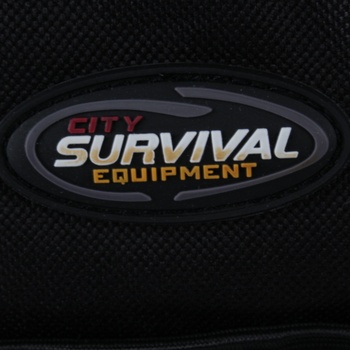 Turistický batoh Survival černo zelený 