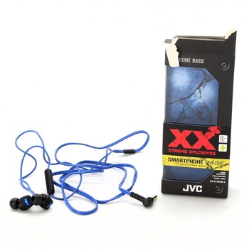 Sluchátka JVC HAFX103MA modrá