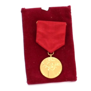 Medaile KSČ v pouzdře     