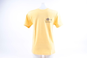 Pánské tričko Violento odstín žluté