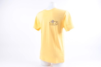 Pánské tričko Violento odstín žluté