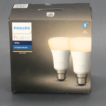 LED žárovky Philips Hue B22 2 kusy