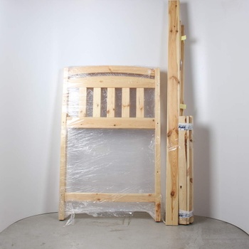 Dřevěná postel jednolůžková 180 x 87 cm