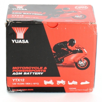 Baterie do motocyklu Yuasa YTX12 (WC) 