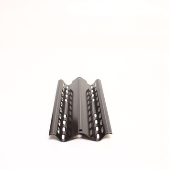 Černé kovové lišty 4 kusy 15 x 30 cm