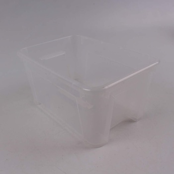 Úložný box průhledný plastový 25 x 13 x 14 