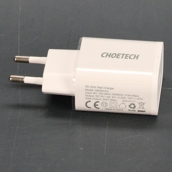 Adaptér Choetech Q5004-EU bílý