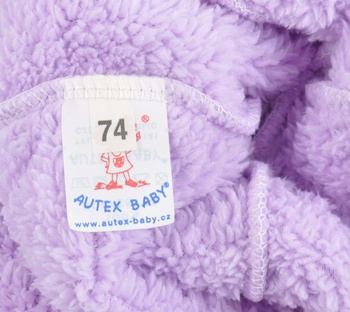 Dětská čepice Autex Baby fialová 