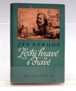  Kniha Jan Neruda: Žerty, hravé i dravé