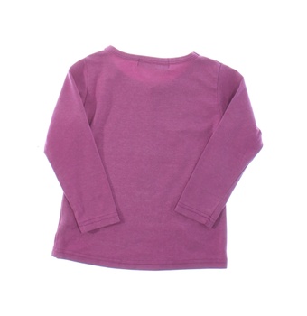 Dívčí tričko Lusa fialové s potiskem