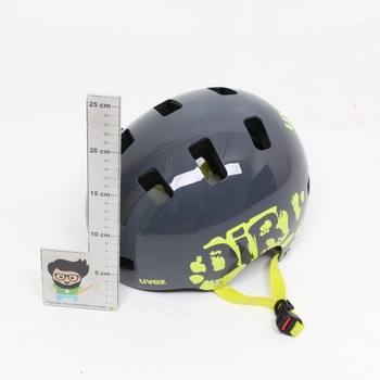 Dětská helma Uvex Kid 3 šedá, vel. 55-58 cm
