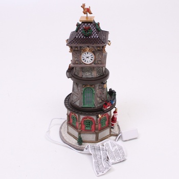 Vánoční věž s hodinami Lemax 45735 