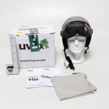 Lyžařská přilba Uvex visor 58-62 cm
