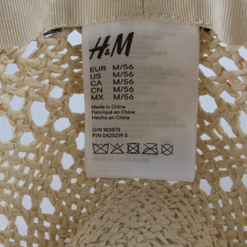 Klobouk z papírové slámy H&M