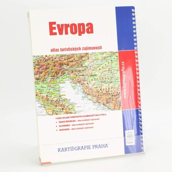 Atlas Evropa atlas turistických