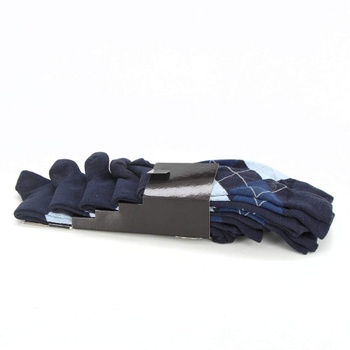 Pánské ponožky Versace C171 navy blue