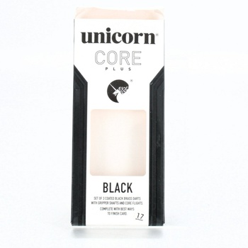 Sada šipek Unicorn 04218 černé