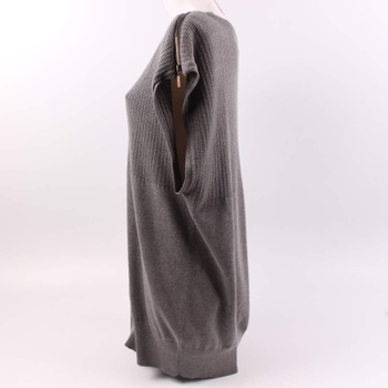 Dámský svetr s krátkým rukávem TCM šedý