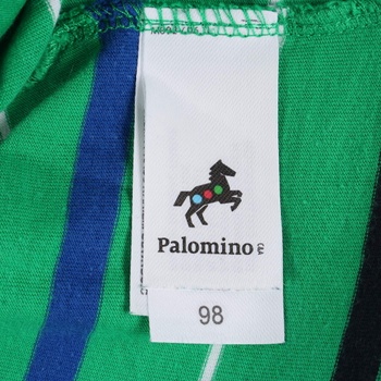 Dětské tričko C&A Palomino zelené s pruhy