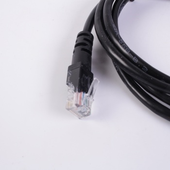 Síťový UTP kabel černý 151,5 cm
