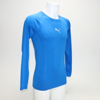 Tričko s dlouhým rukávem Puma Liga modré