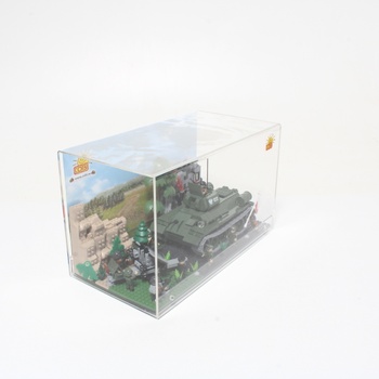 Stvebnice Cobi tank s vojáčky