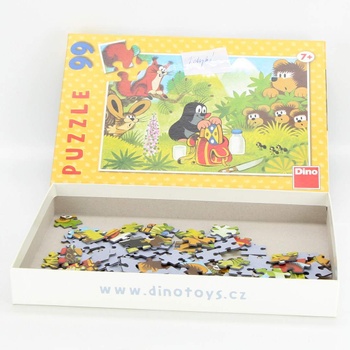Dětské puzzle DINO Krteček a zvířátka