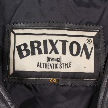 Pánská kožená vesta Brixton černá
