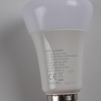 LED žárovka Philips E27 Color Ambiance 9,5W
