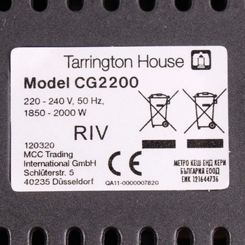 Kontaktní gril Tarrington House CG2200
