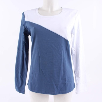 Dámské tričko Yagoo bílo modré