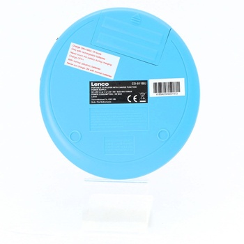Discman Lenco CD-011 modrý