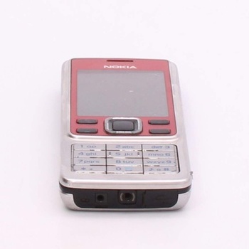 Mobilní telefon Nokia 6300, červený