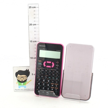 Kalkulačka Sharp EL-531XH růžová