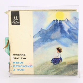 Kniha Albatros Heidi, děvčátko z hor
