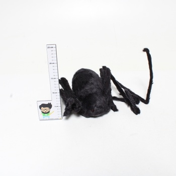 Pavouk Ausein černý plastový