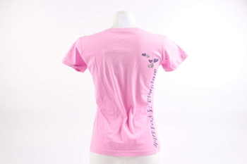 Dámské tričko Numbero odstín růžové