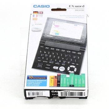 Elektronický slovník Casio EW - G570C