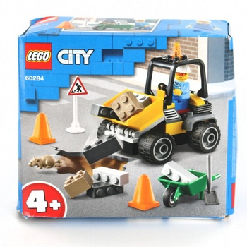 Stavebnice Lego 60284 Náklaďák silničářů