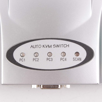 4-portový Auto KVM switch