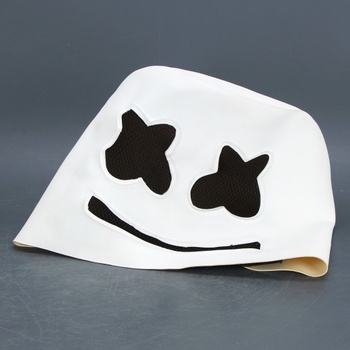Gumová maska Marshmallo, bílá