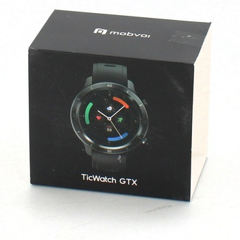 Chytré hodinky Ticwatch GTX Shadow Black