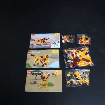 Stavebnice Lego 31112 Creator Divoký lev