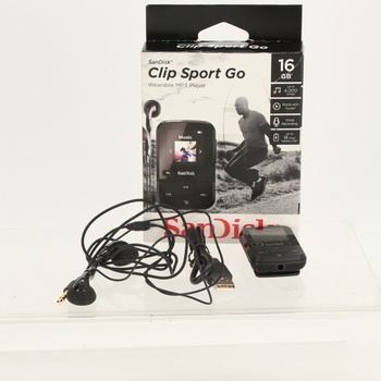 MP3 přehrávač Sandisk Clip Sport Go černý 