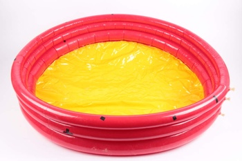 Dětský nafukovací bazén červeno žlutý